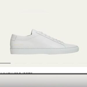 Common Projects Achilles White Size 11 44 men's all white sneaker good condition